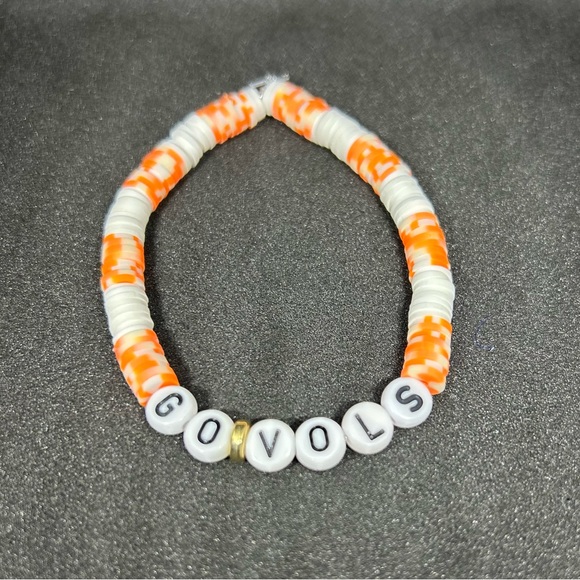 University of Tennessee - Knoxville (Go Vols) Heishi Bracelet - Picture 4 of 7